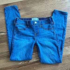 Abercrombie kids midrise pull on leggings 7/8 regular